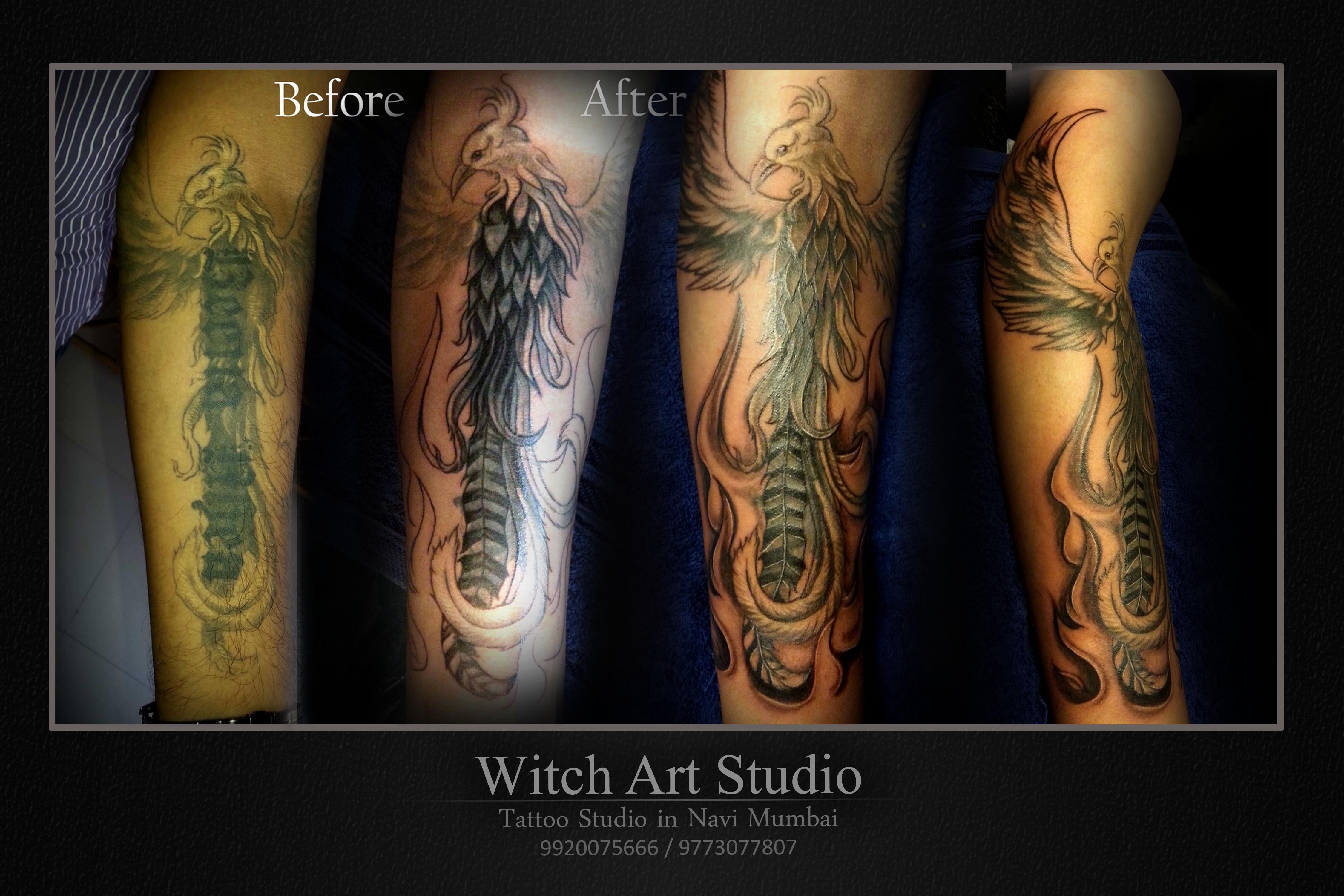 Witch Art Tattoos Witch Art Tattoos